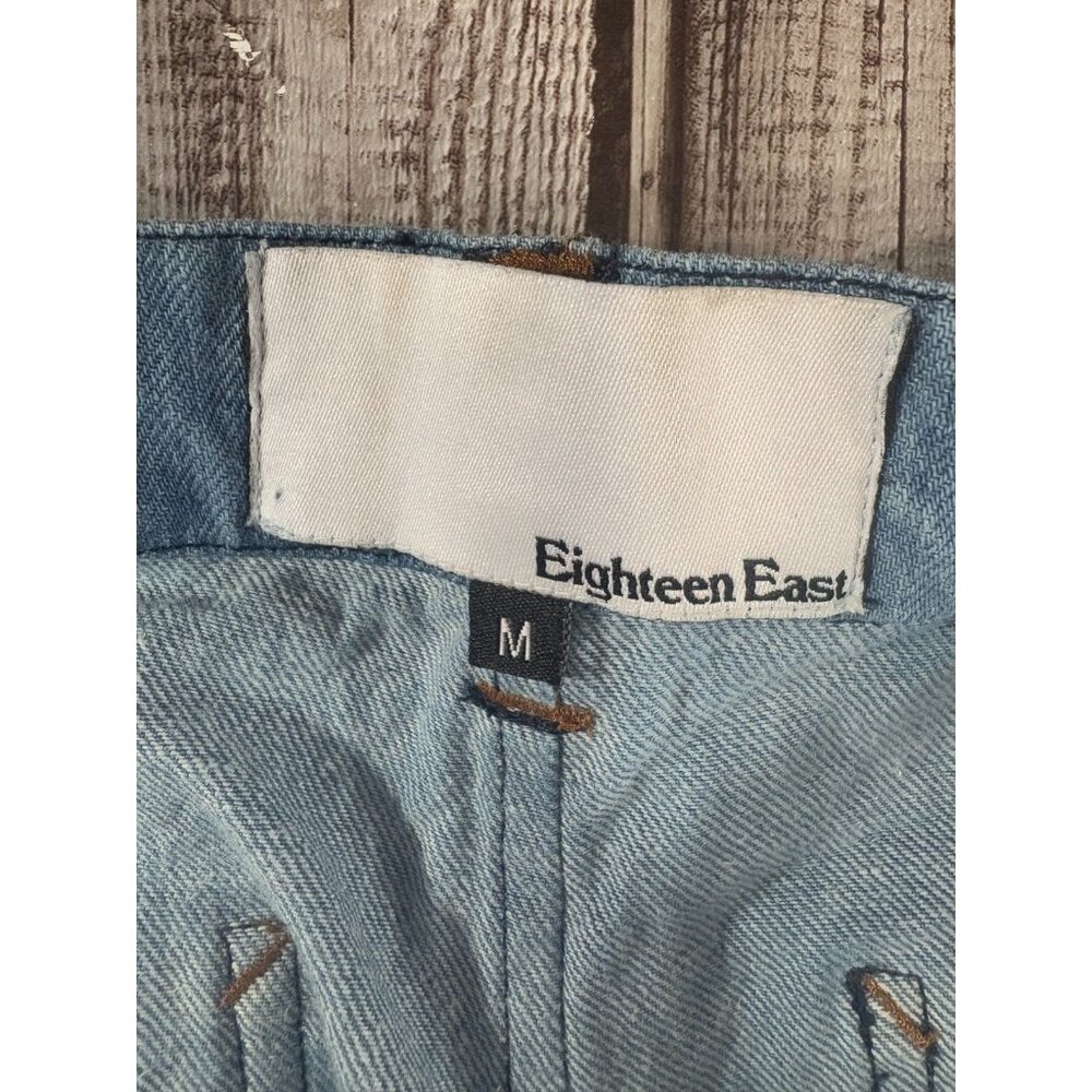18 East Eigtheen East STUDIO double knee pant jean size M color blue - Picture 6 of 6